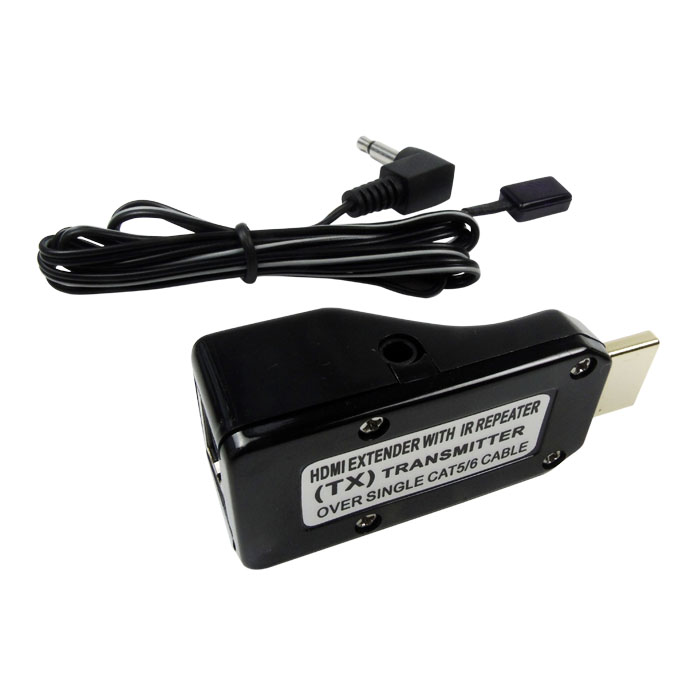 hdmi高清延长器单网线转rj5信号兼容HDCP带遥控回传红外转发器