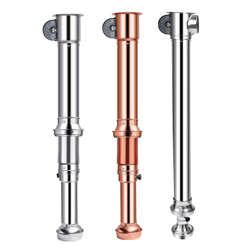 韩式烧烤排烟管加长上排烟伸缩吸油烟机烤肉店升降排风设备商用