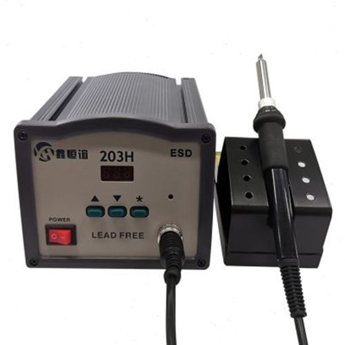 203h数字高频焊台大功率智能可调电烙铁恒温工业级90w维修焊接台
