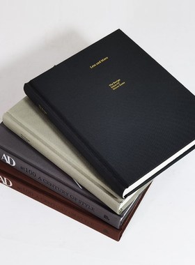 布面可翻页黑白灰米组合简约现代字母装饰真书客厅售楼处酒店摆设