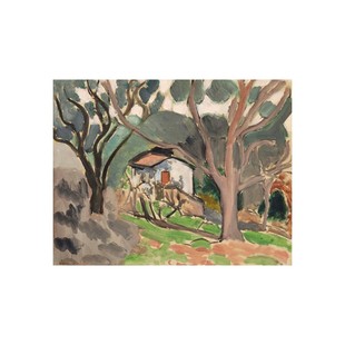 欧式 马蒂斯抽象人物风景客厅沙发背景挂画背胶油画布打印贴画画芯