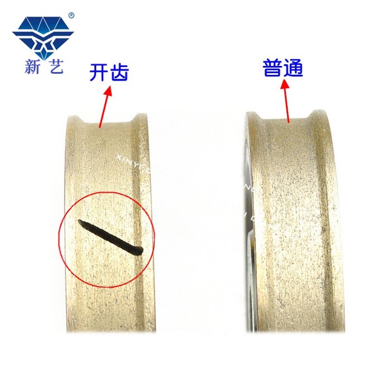 直边玻璃磨轮 异形机圆边机玻璃轮 3-20mm家具家电玻璃磨边用