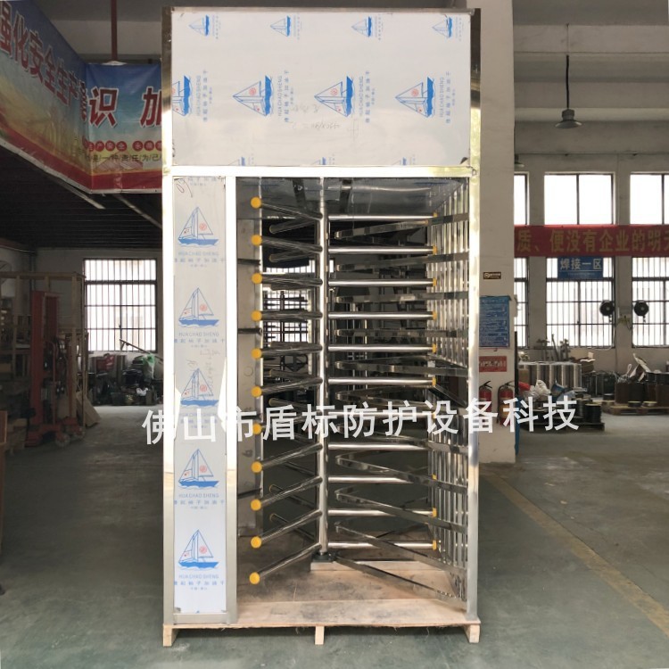智能全高封闭旋转门禁防尾随