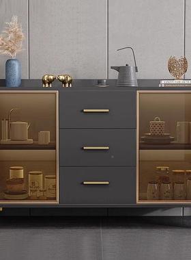 dde【1.万收人收】餐边柜1现代简约藏fCNFfnKy靠墙碗柜纳柜客厅轻