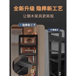 桌面书架洞洞板置物上架学桌习书桌多层收架电纳脑SN--上整理架