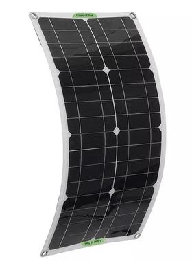 热卖25w1能v柔8太性阳板太阳能光伏板户外便CMT携充电露营车载