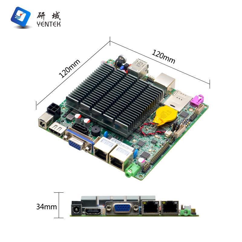 研域工9控N2控主板J工1900迷你ITX工业STX-N29_一体机NUC1电脑双