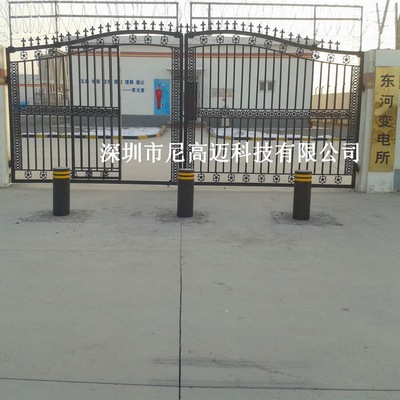 尼高迈喷塑电动升降防撞柱
