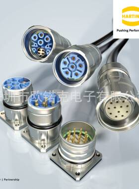 HARTING浩亭09150000421哈丁R 15圆形连接器R 15螺钉锁扣上壳