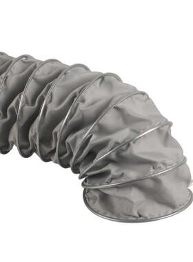 灰色高温铁夹管伸缩管排风耐管机械设备OXI排烟除尘软通风阻燃高