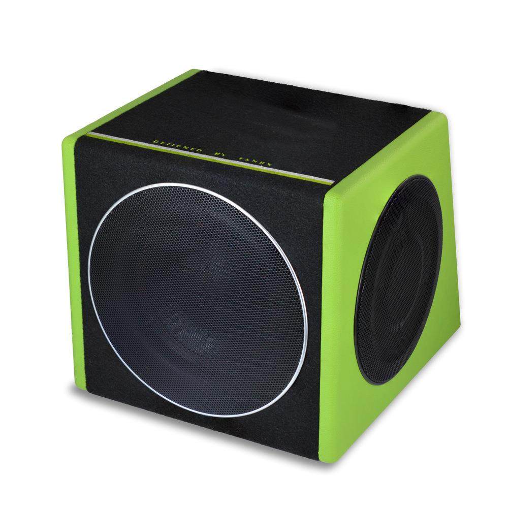 10寸三喇叭低车音炮有源8GUR0w汽车12控v载CD制低音炮后备箱大功8