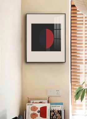 线众条QB202308代极当简几何现玄关画中古书房挂画代小艺术设计师
