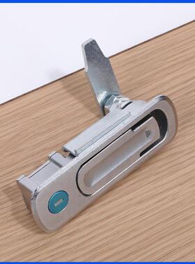 AXM71按压式防MHG水平面锁72S7转动把手锁电控箱机柜门锁工业设X