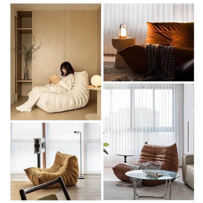 压缩沙发爆款毛毛虫人沙发椅可懒NC-026可躺客极睡简家具厅单人沙,住宅家具,布艺沙发,淘宝优惠券,粉丝福利购,淘宝优惠卷