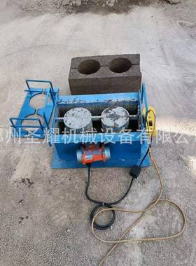 卡塔尔KTL小型烧砖机水砖免机械泥空心砖机家用头砌块成型机