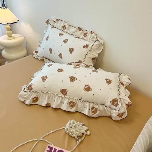 公主花边套小SD清新水套洗四棉被床包床笠件床裙床单三件套