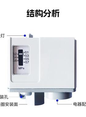 压力关开气动用IS030系列02/02L2/无品牌/002L5精密气泵工业级高