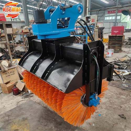 载除雪大滚刷型路面扫雪机环车卫车加装可卸BSV式雪设清备