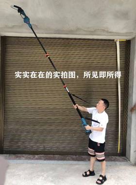 进口电动枝剪电动伸缩充电式园林新款动高枝电CEW锯专杆用户修外