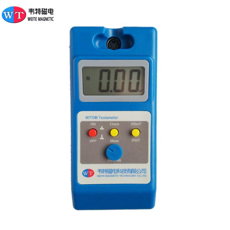 特斯拉计 高斯计10B 磁铁高斯计0-200mT-2000mT韦特磁性仪NS极