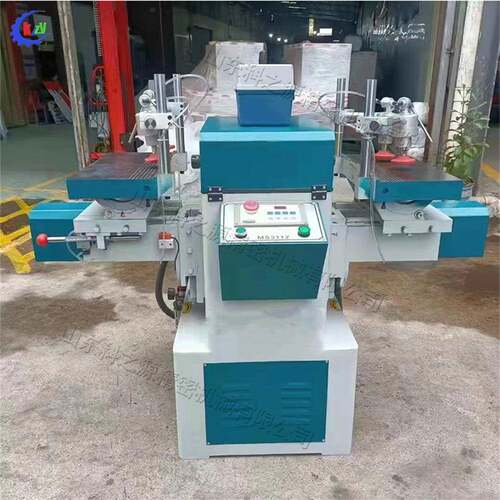 小型卧式双端榫槽机 自动桌椅板凳木材榫眼钻孔机Tenon machine