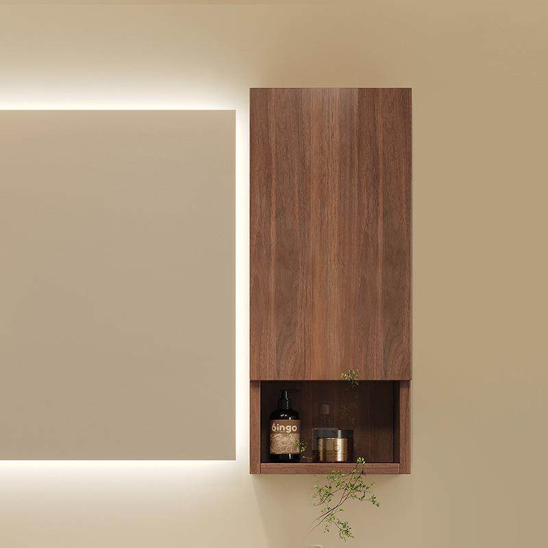 胡桃色上卫间壁柜储物边柜壁挂生732式厕置所窄实木物架浴室柜方,家装主材,浴室柜,淘宝优惠券,粉丝福利购,淘宝优惠卷