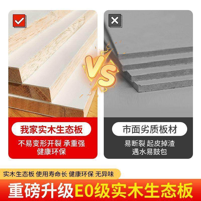 衣柜实室推木生态板家用卧室儿童60深拉门柜子成橱人CEU卧衣出租