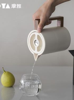 保壶家用大量热温水QGL瓶温办公室暖水壶不锈钢内胆真容空保水壶