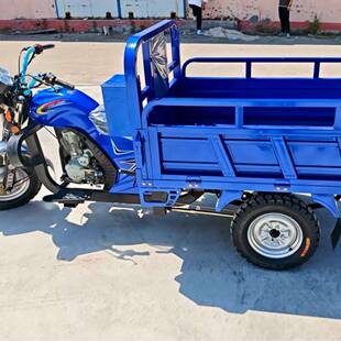 汽油摩托三轮车 Agricultural tricycle 农用工地运输自卸车