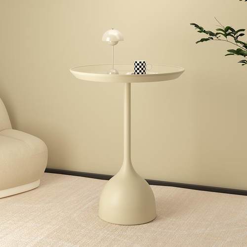 my艺床铁头柜简动约现代GDJ-789家室用卧小型可移奶油风边几创意