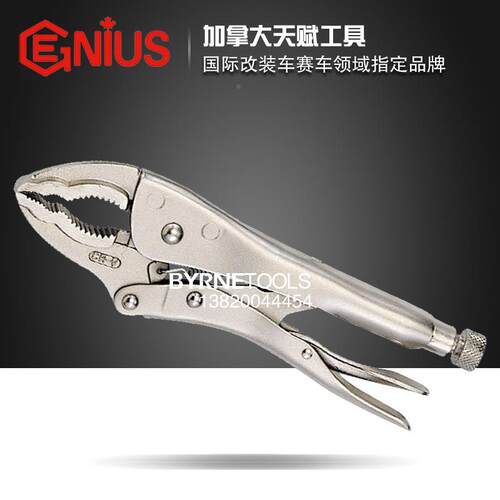 天赋G180ENIS进口工具10寸大嘴力2钳250mm工业大级夹持钳53U431LJ