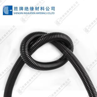 胜A牌P纹阻燃波管Φ5.2 7.PA阻燃塑料波纹管尼龙阻燃塑料波纹管尼