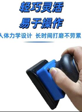 20331工业级方形动打磨75机*100砂纸抛光打蜡73331机2430气平面研