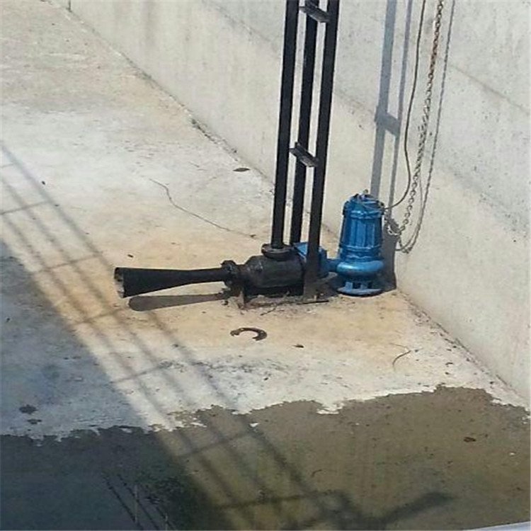 水下射流曝气机自耦安装消声器
