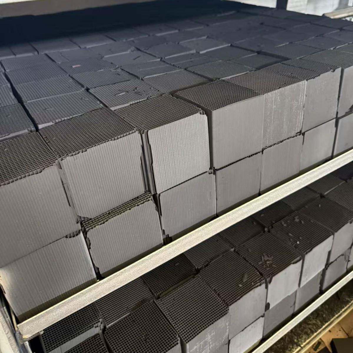 蜂窝活性炭VOC窝工业废吸附800XXL碘耐水蜂状气活性炭