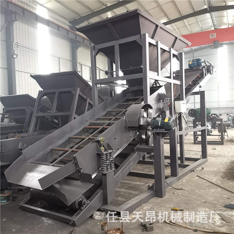 工地沙场小型滚筒振动筛沙机