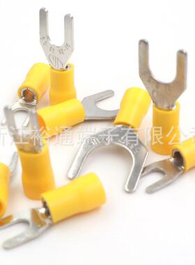 5.5-3/4/5//8/2叉形端预1绝缘冷420压子Y型线耳14-612AWG