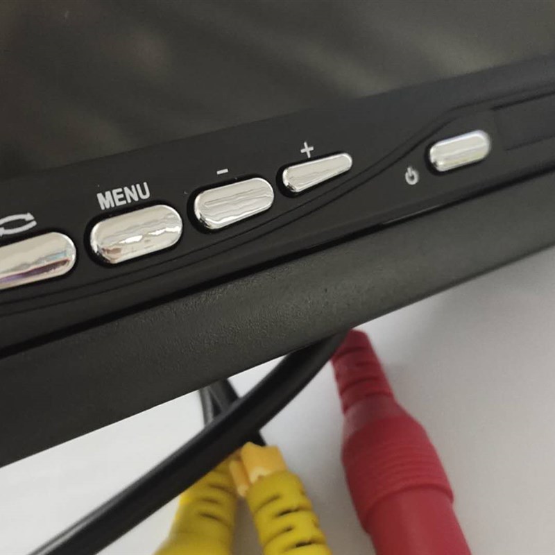 7寸工业级显示器 打孔机高清屏0*00 生产带十字线显示bnc