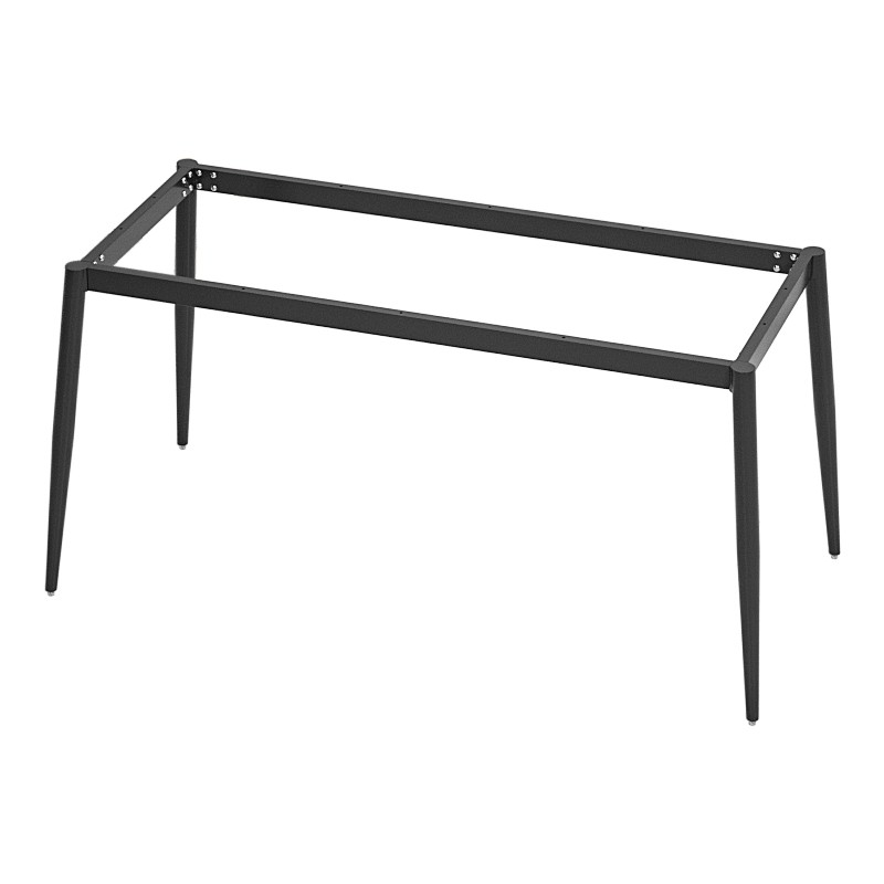 铁艺桌腿支架岩板桌架子大理石餐台底座书桌茶几架金属钢桌脚