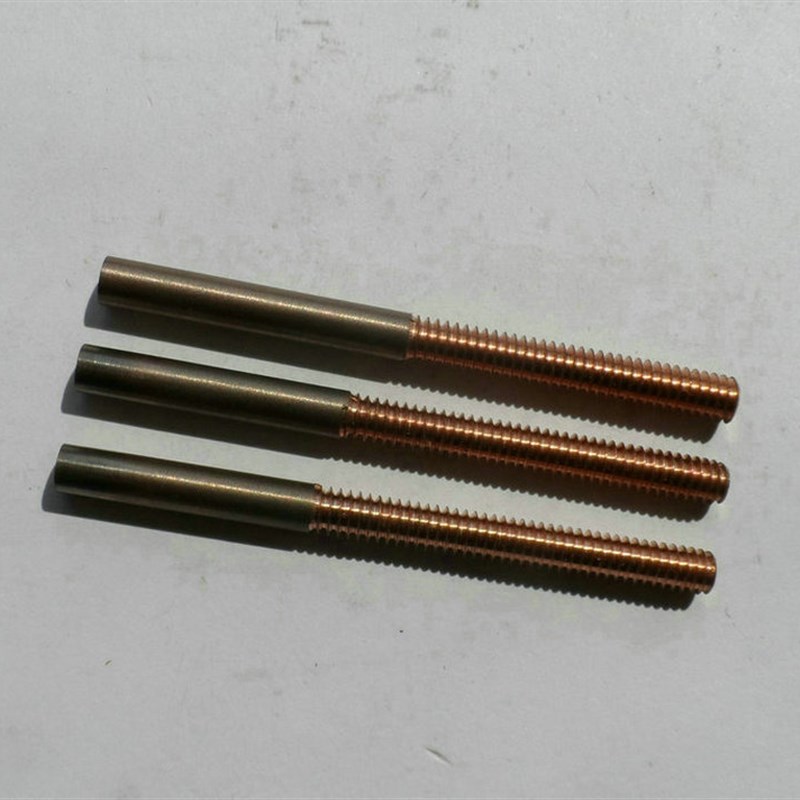 UNC美制钨铜螺纹电极螺牙牙棒电极钨铜电极 - 5- -32 8-32
