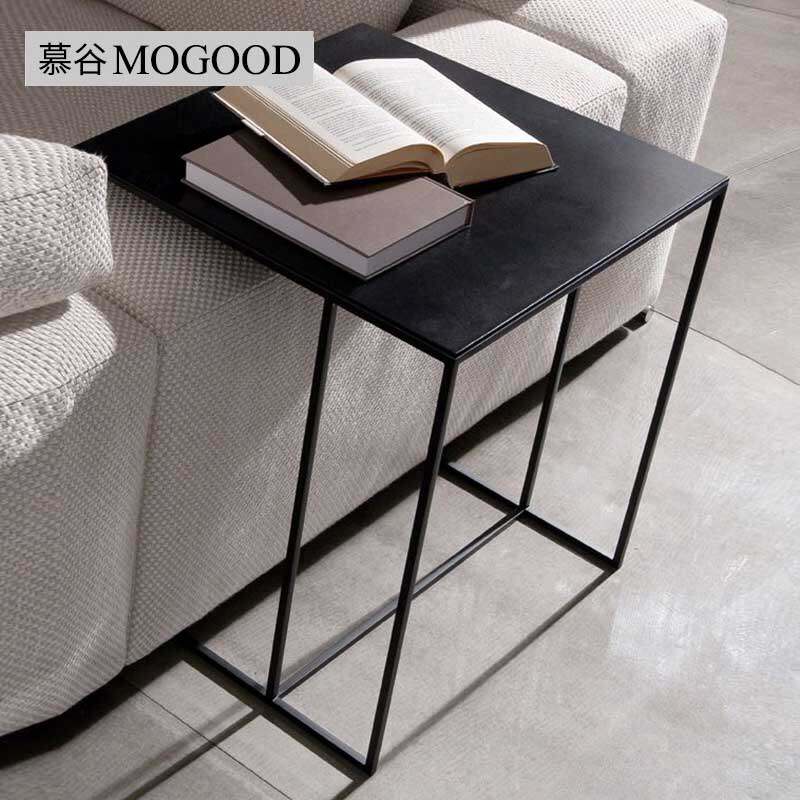 慕谷沙发边几角几创意沙发边柜客厅边桌铁艺电话小茶几可移动方桌