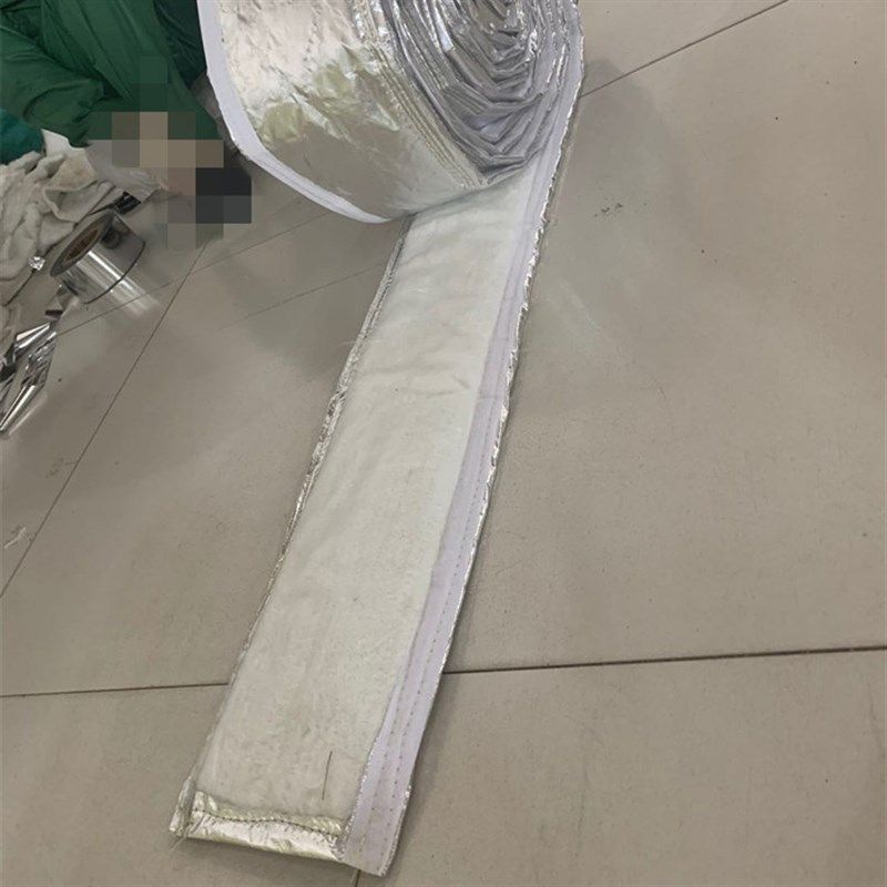 金属软管保温套隔热高温防烫伤自粘式导热油压机金属软管保温带