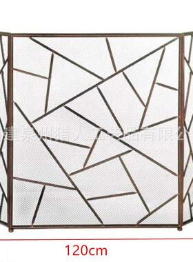 断欧式仿古不规则图案铁屏风，室内客XYS-034厅壁艺炉安隔屏全风