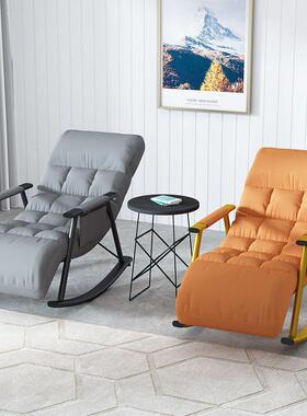 摇摇摇椅家用阳台休ONZ闲大人躺椅懒人椅夏季睡椅厅小户客型沙椅
