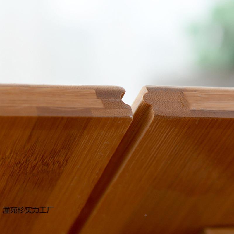 楠竹折叠16046方桌便携小桌子简易折餐桌小型饭桌实叠木方桌正形