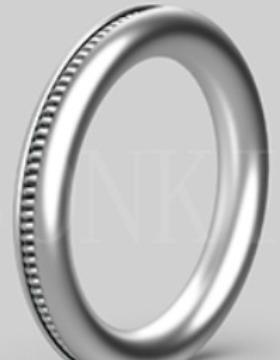 高OKN压开口弹外簧增强型属金C型圈不锈钢金属密封耐圈