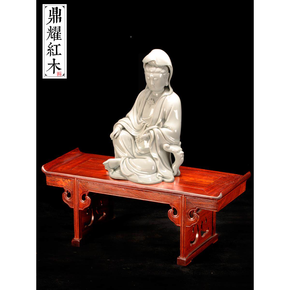 微型家具头抽屉琴桌神条座案翘鸡AIX翅木长方形雕花底小台供桌工