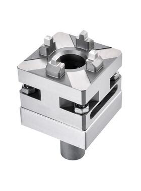 er125wa火56锁嘴筒夹花机3R工加电极横o向侧打长型转向卡盘夹具座