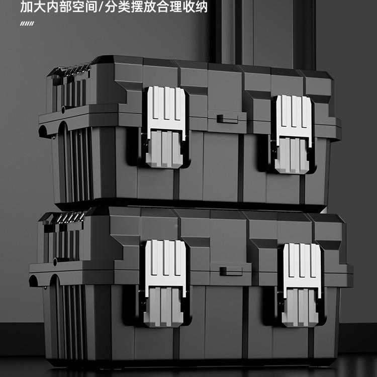 绿林工具箱收纳箱KIU工五业级家多功能金套装叠美用术盒电工折手图片