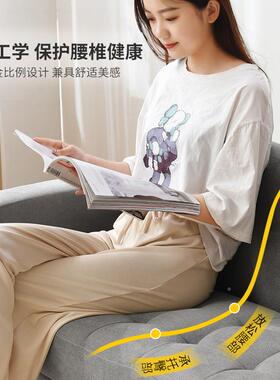 沙小户型双人简约办公室简经济客厅布艺发出VHM租房卧装室公寓服